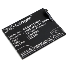 Yhteensopiva akun vaihto Motorola BL265