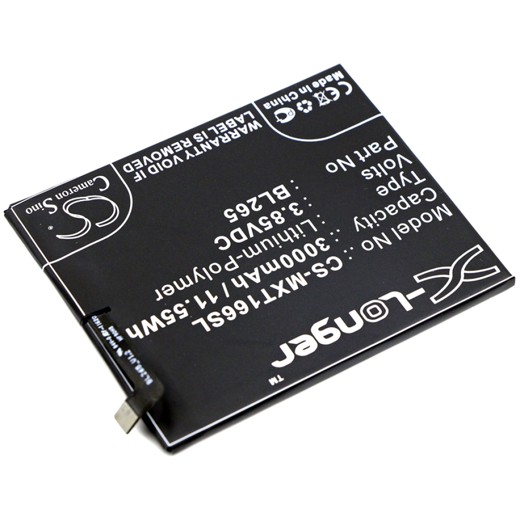 Yhteensopiva akun vaihto Motorola BL265