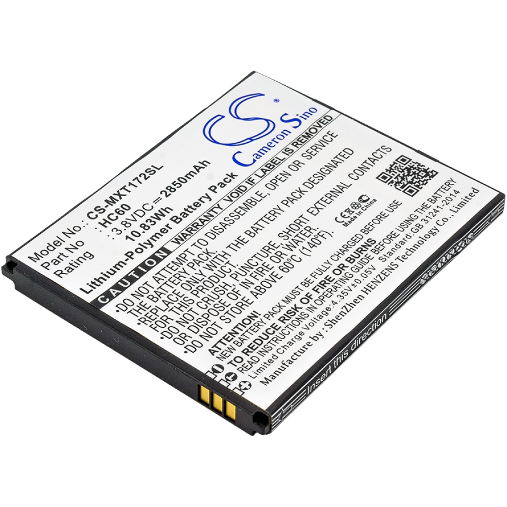 Yhteensopiva akun vaihto Motorola HC60