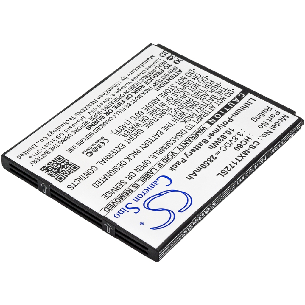 Yhteensopiva akun vaihto Motorola HC60