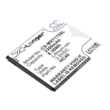 Yhteensopiva akun vaihto Motorola HC40