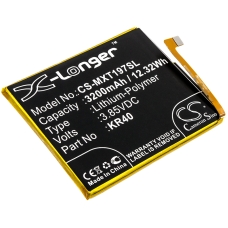 Yhteensopiva akun vaihto Motorola KR40,SB18C43601,SB18C43602
