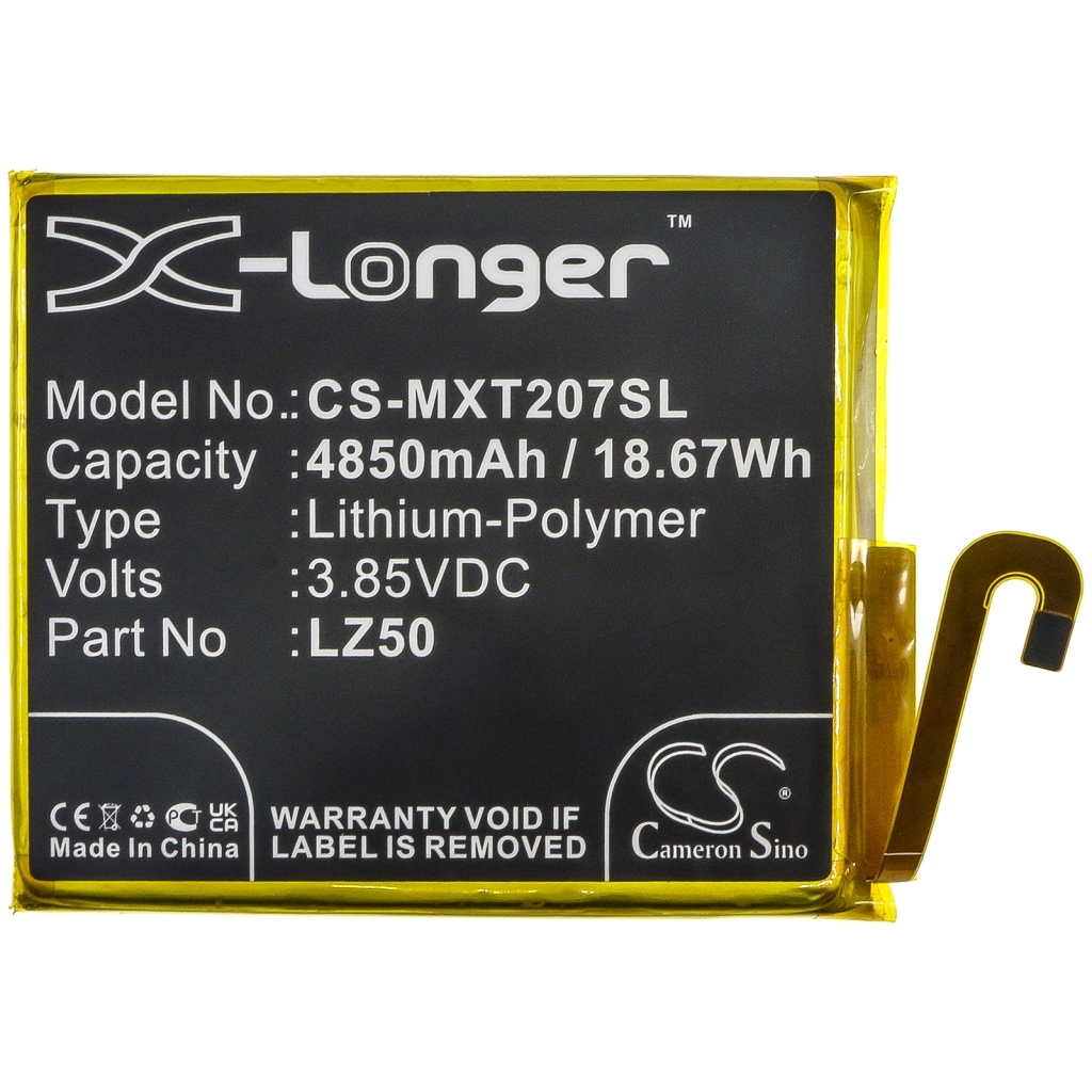 Yhteensopiva akun vaihto Motorola LZ50,SB18C74374