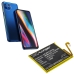 Yhteensopiva akun vaihto Motorola LZ50,SB18C74374