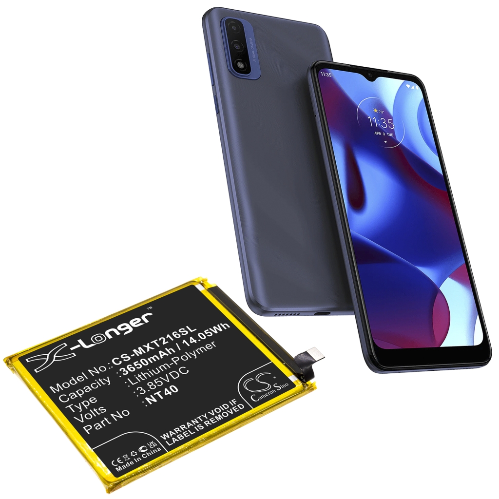Yhteensopiva akun vaihto Motorola NT40