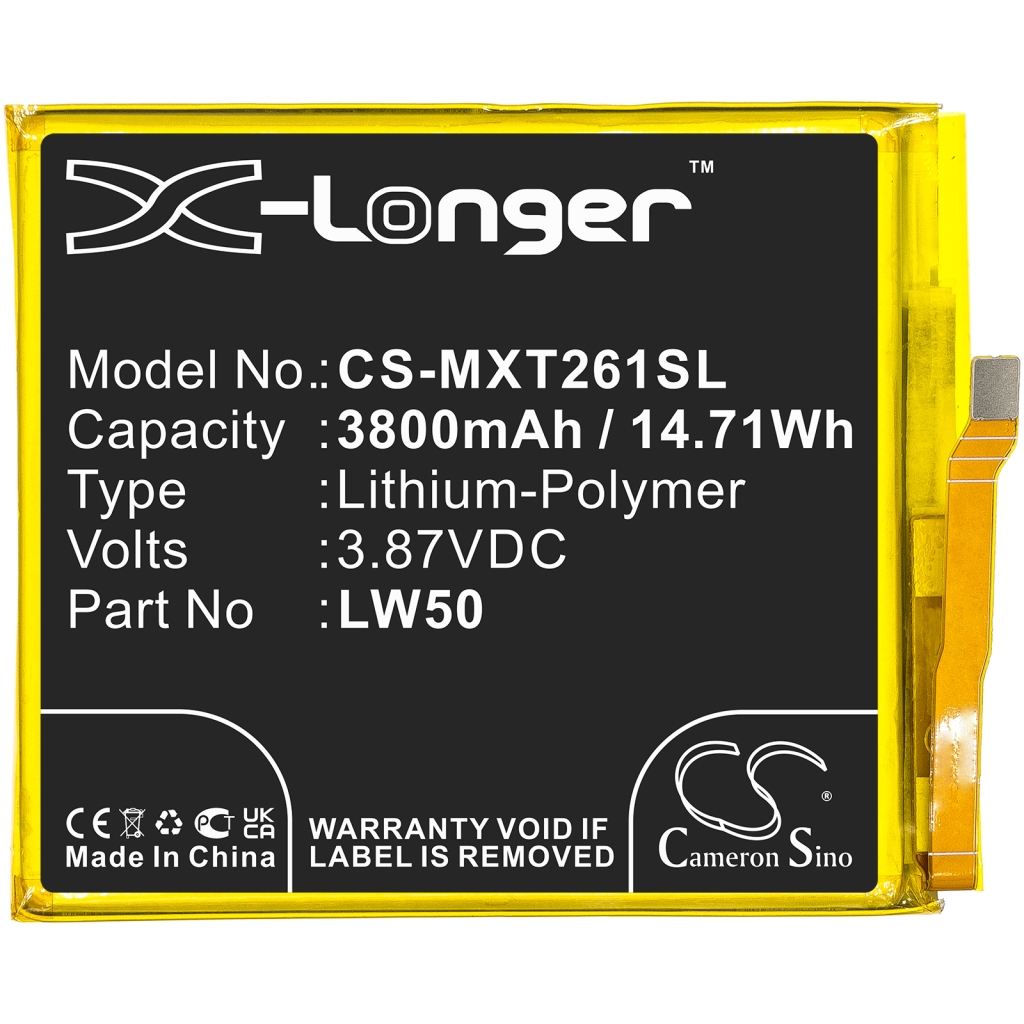 Yhteensopiva akun vaihto Motorola LW50,SB18C62948