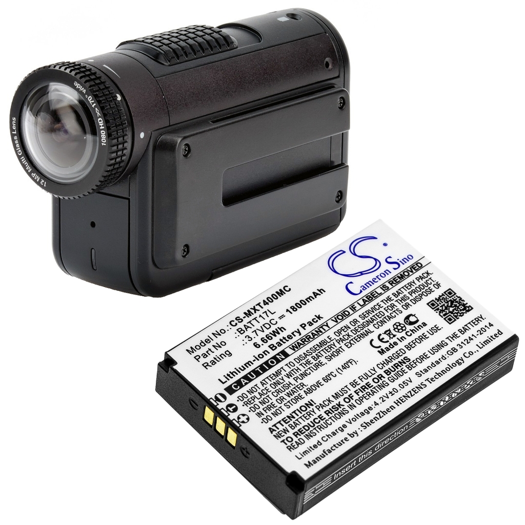 Akut Kameran akku CS-MXT400MC