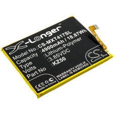 Yhteensopiva akun vaihto Motorola KZ50