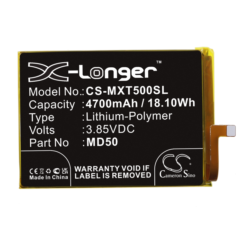 Yhteensopiva akun vaihto Motorola MD50,SB18D00294