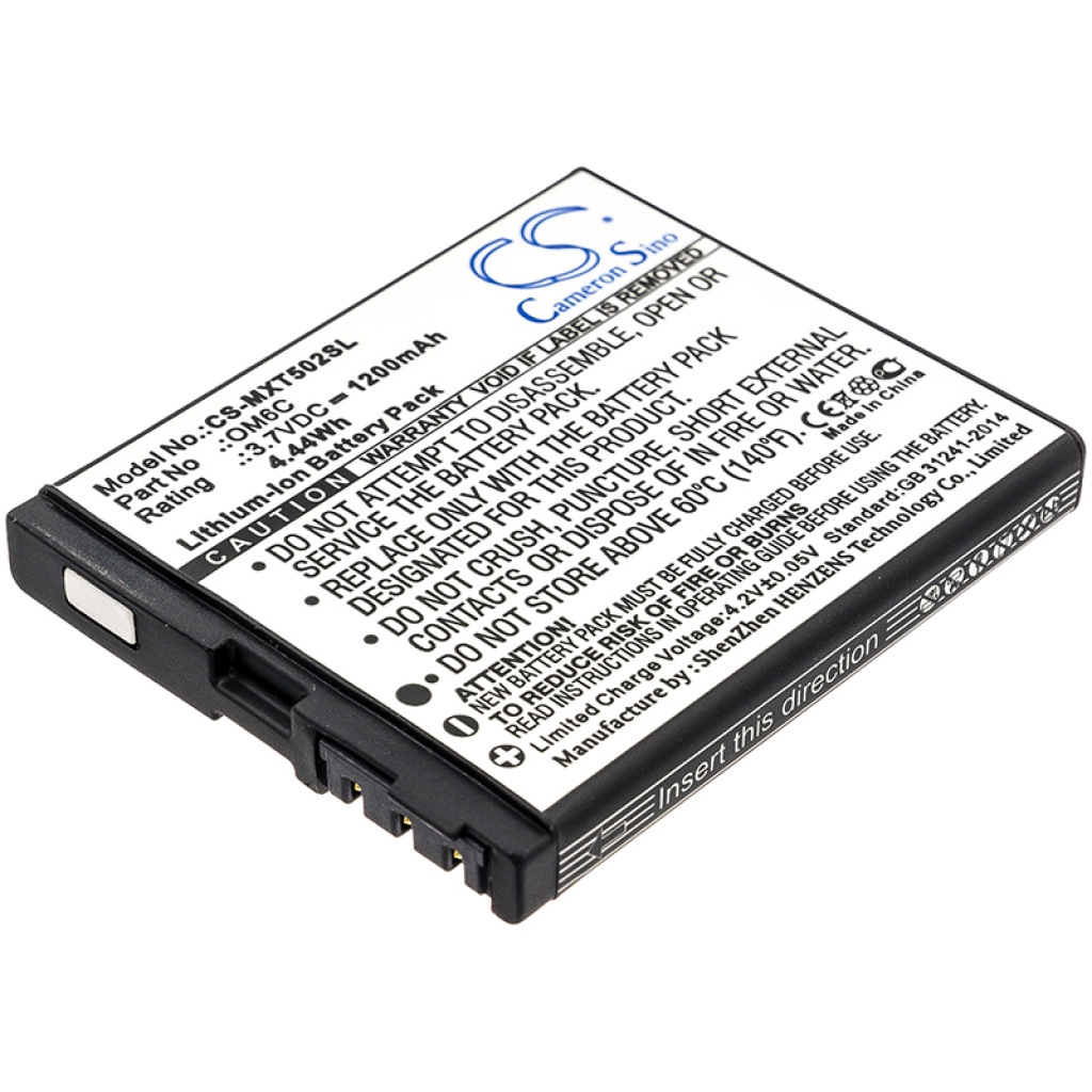 Matkapuhelimen akku Motorola XT500 (CS-MXT502SL)
