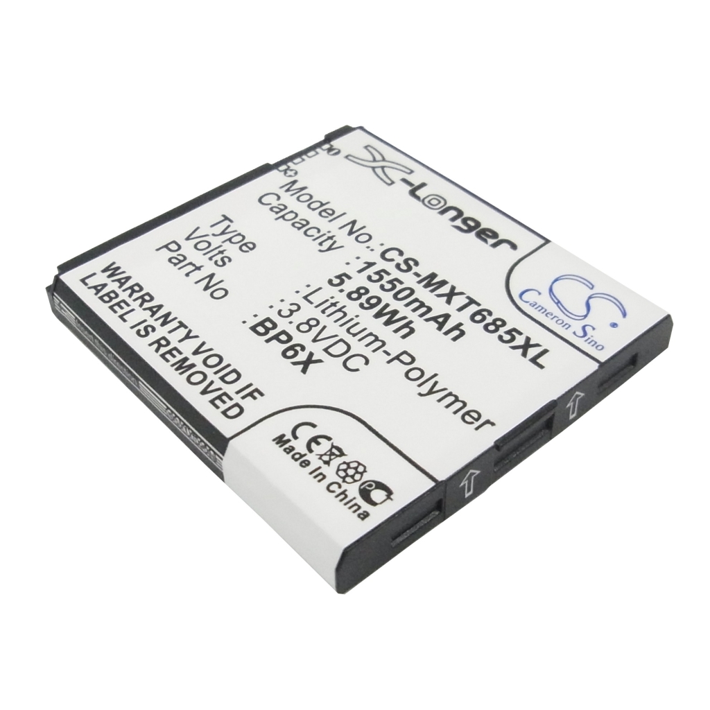 Yhteensopiva akun vaihto Motorola HP6X,SNN5891A