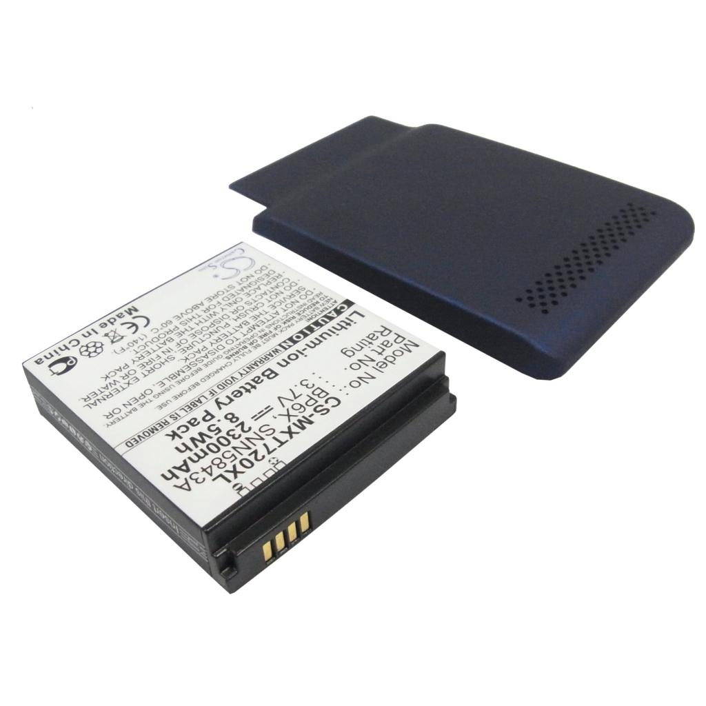 Akku yhteensopiva Motorola CS-MXT720XL