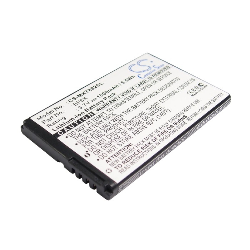 Yhteensopiva akun vaihto Motorola BF6X,SNN5885,SNN5885A