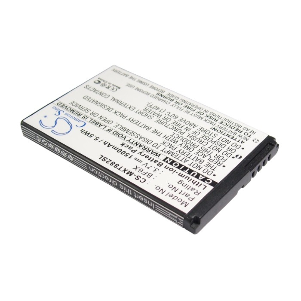 Yhteensopiva akun vaihto Motorola BF6X,SNN5885,SNN5885A