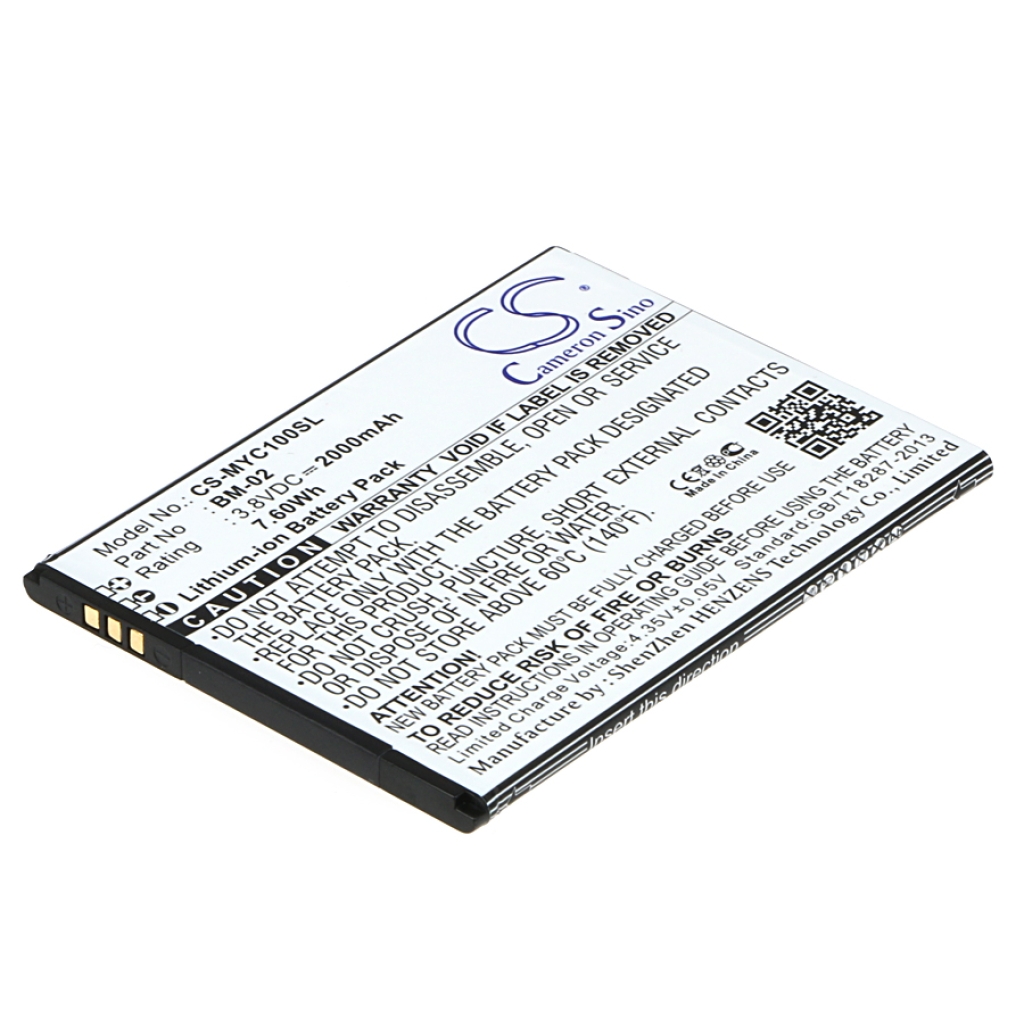 Yhteensopiva akun vaihto Myphone BM-02