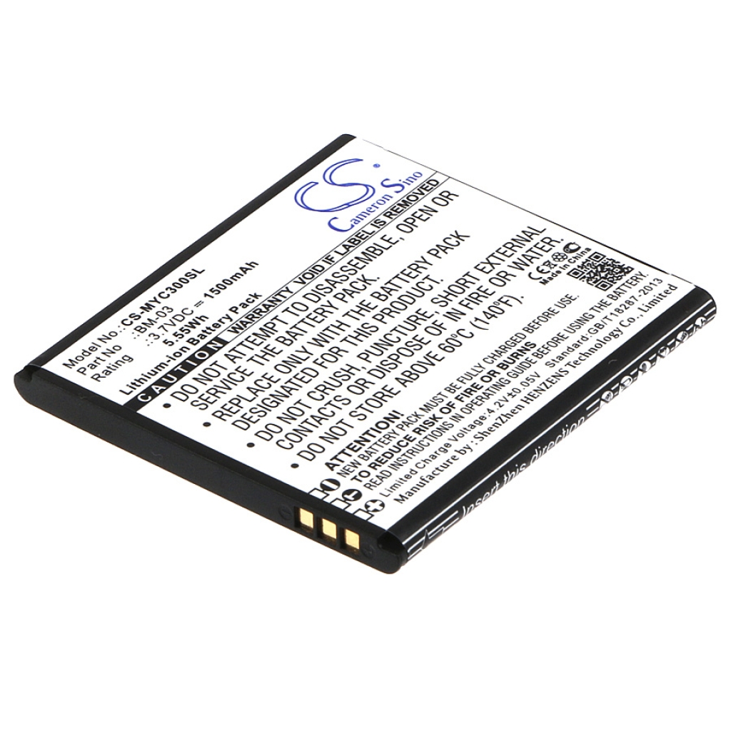 Yhteensopiva akun vaihto Myphone BM-03