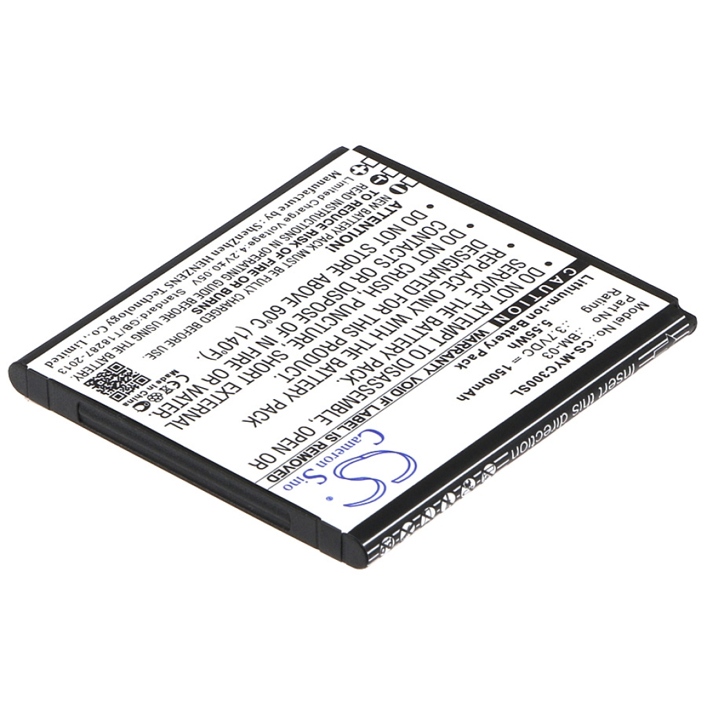 Yhteensopiva akun vaihto Myphone BM-03