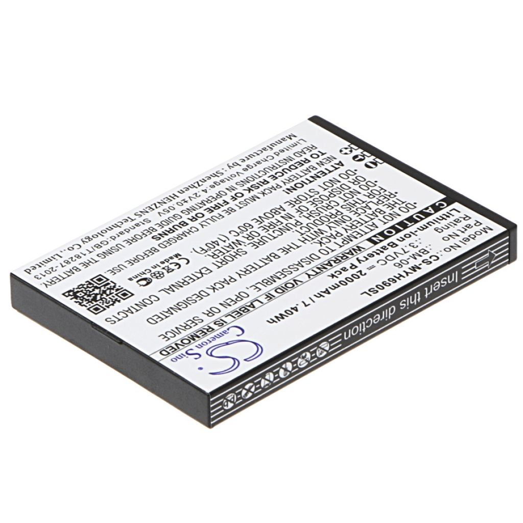 Yhteensopiva akun vaihto Myphone BM-06