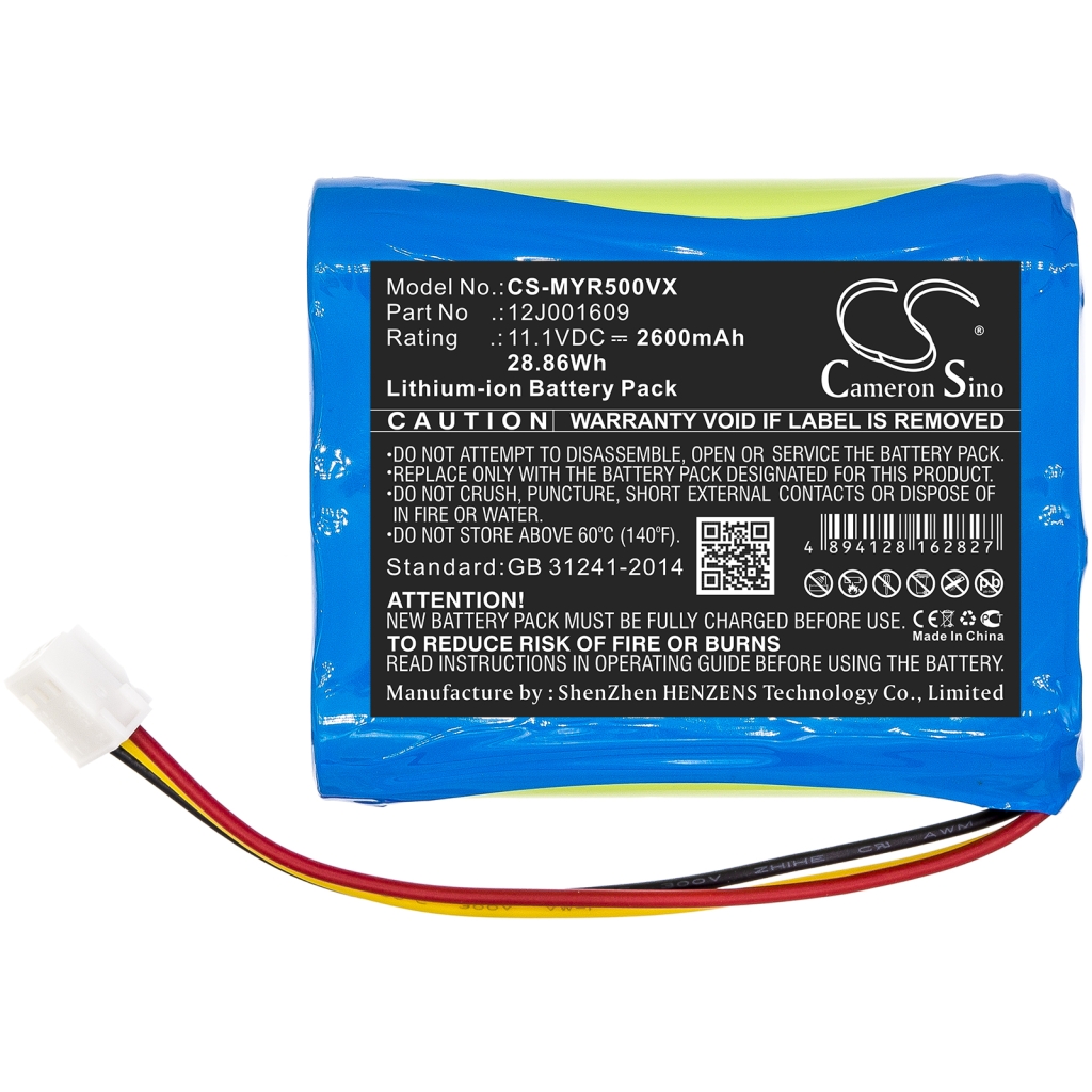 Imurin akku Moneual CS-MYR500VX
