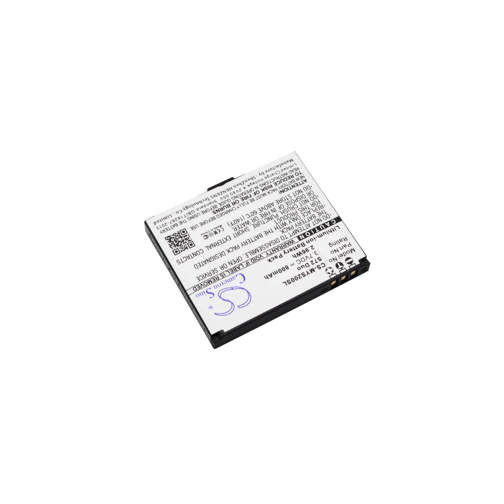 Akku yhteensopiva Myphone CS-MYS200SL