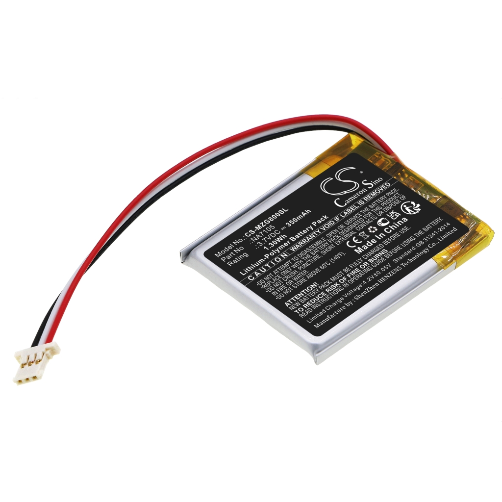 Akut Kaukosäätimen akku CS-MZG800SL