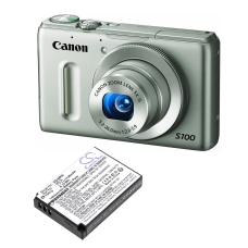 Yhteensopiva akun vaihto Canon NB-5L