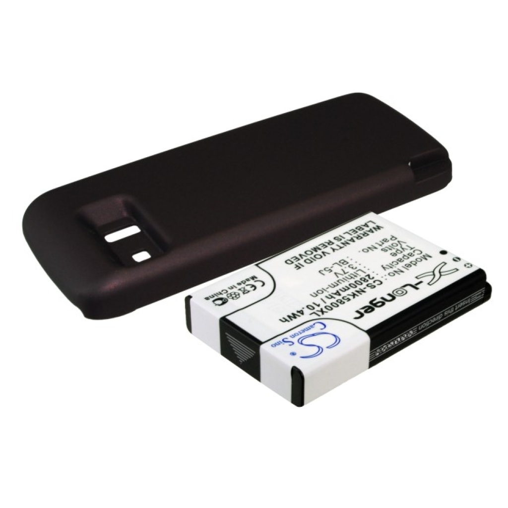 Akku yhteensopiva Nokia CS-NK5800XL