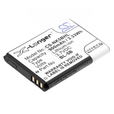 Yhteensopiva akun vaihto Ispan BL-5B,BL-5V,BLI-885,BTA002,CEL10028...