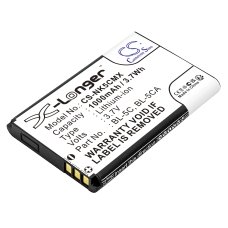 Compatible battery replacement for Zikom BL-5C,BL-5CA,BL-6SP