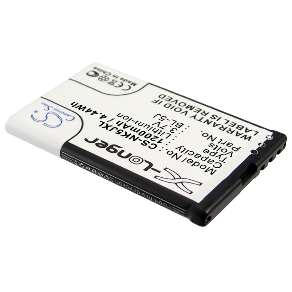 Yhteensopiva akun vaihto Nokia BL-5J