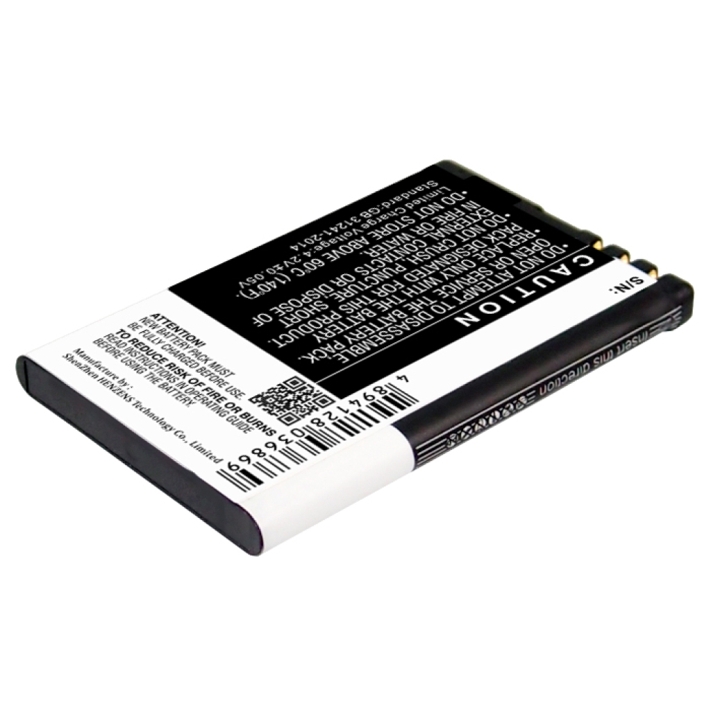 Yhteensopiva akun vaihto Nokia BL-5J