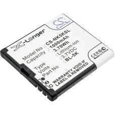 Compatible battery replacement for Explay BL-5K,BL7203