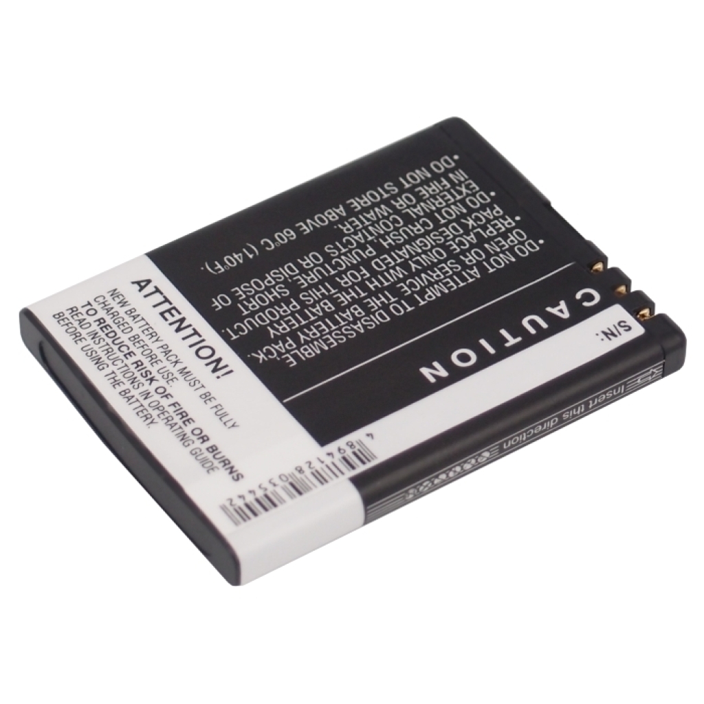 Yhteensopiva akun vaihto Nokia BL-5S
