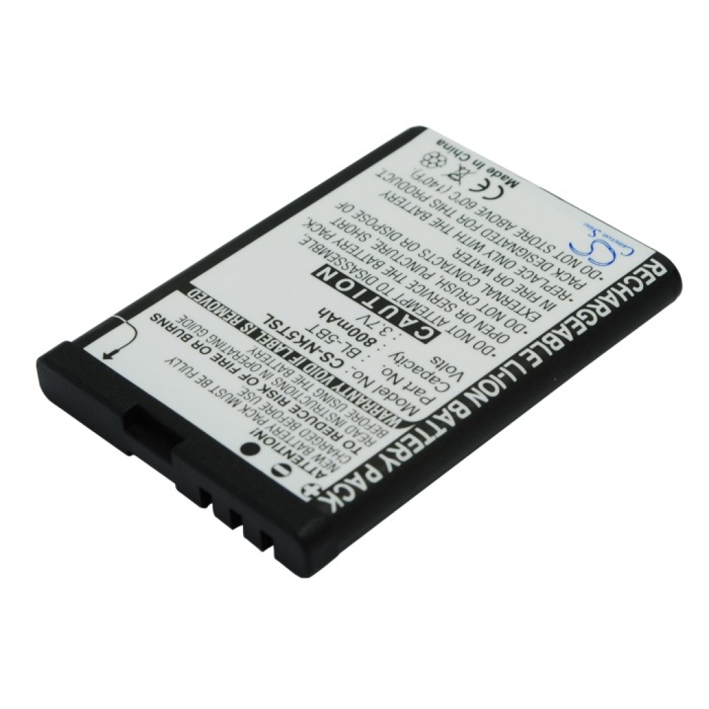 Yhteensopiva akun vaihto Nokia BL-5BT