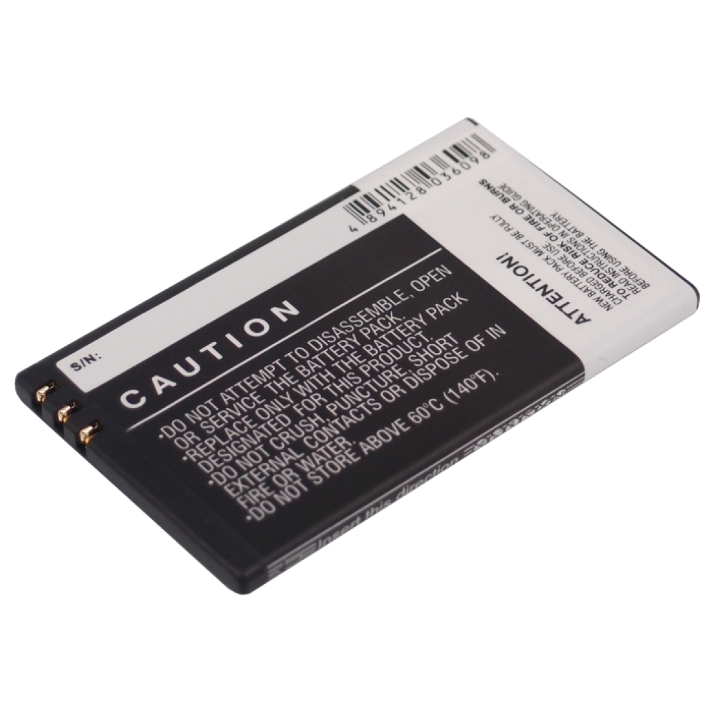 Yhteensopiva akun vaihto Nokia BL-5U