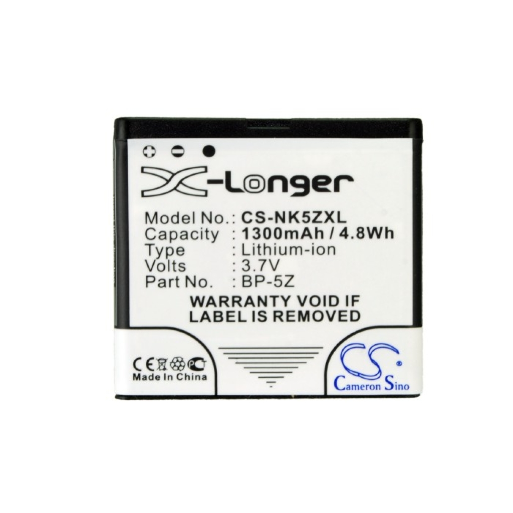 Battery compatible with Nokia
