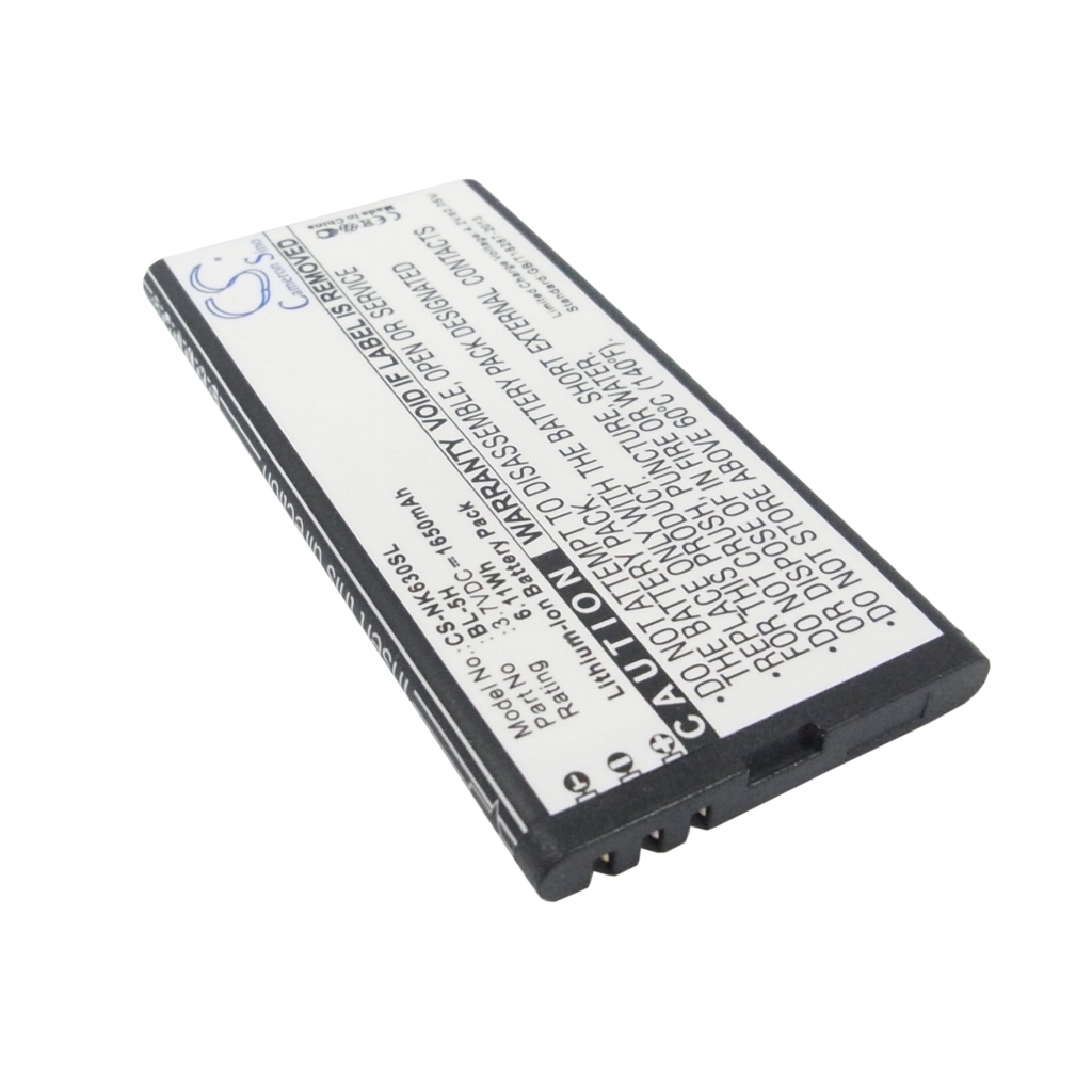Yhteensopiva akun vaihto Microsoft BL-5H