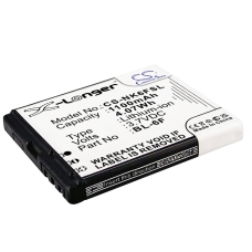Yhteensopiva akun vaihto Nokia BL-6F,N6F10T