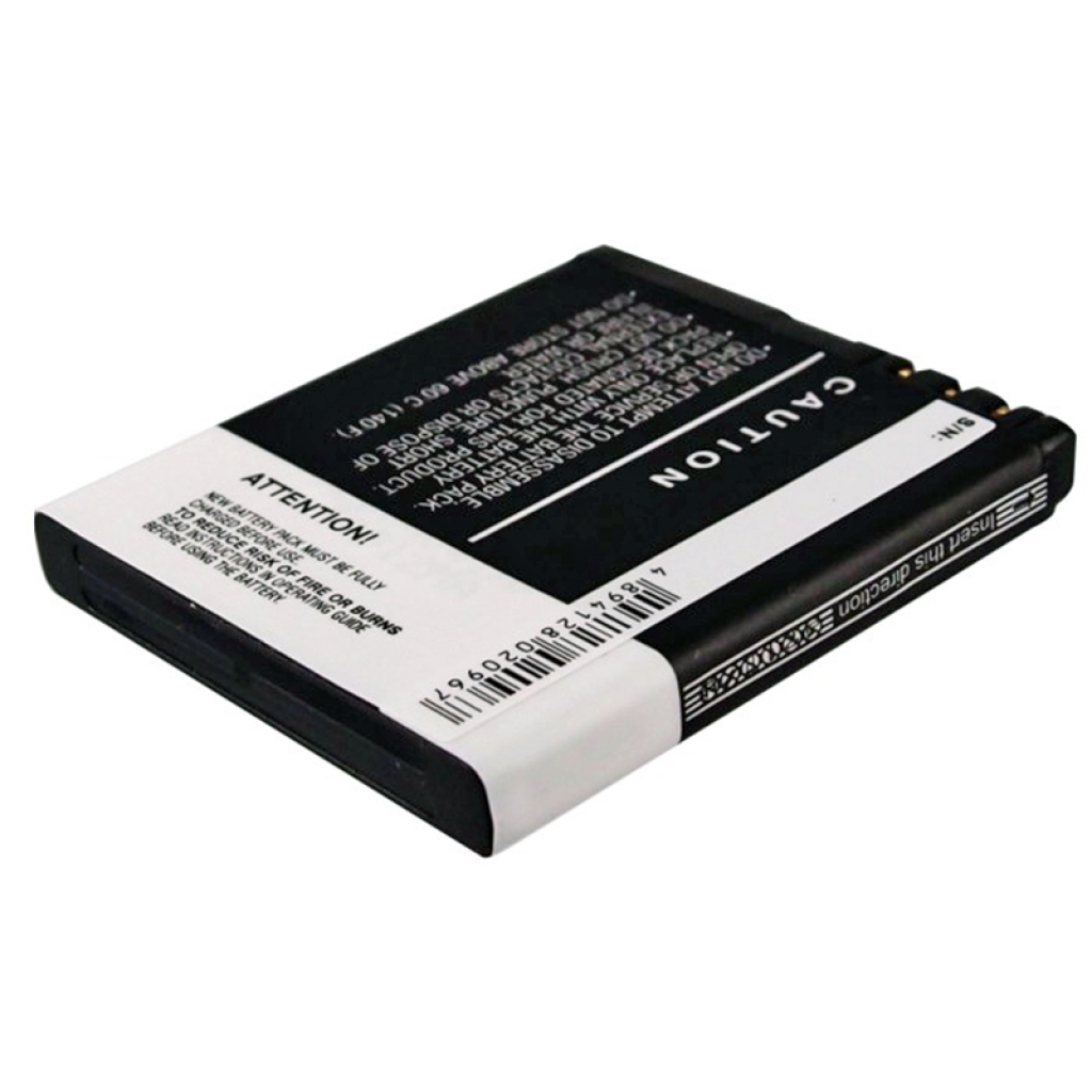 Yhteensopiva akun vaihto Nokia BL-6F,N6F10T