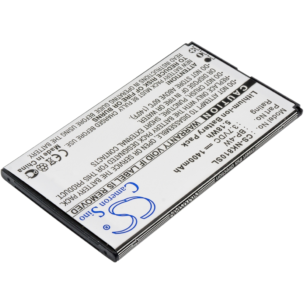 Yhteensopiva akun vaihto Nokia BP-4W