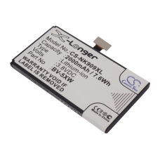 Yhteensopiva akun vaihto Microsoft BV-5XW