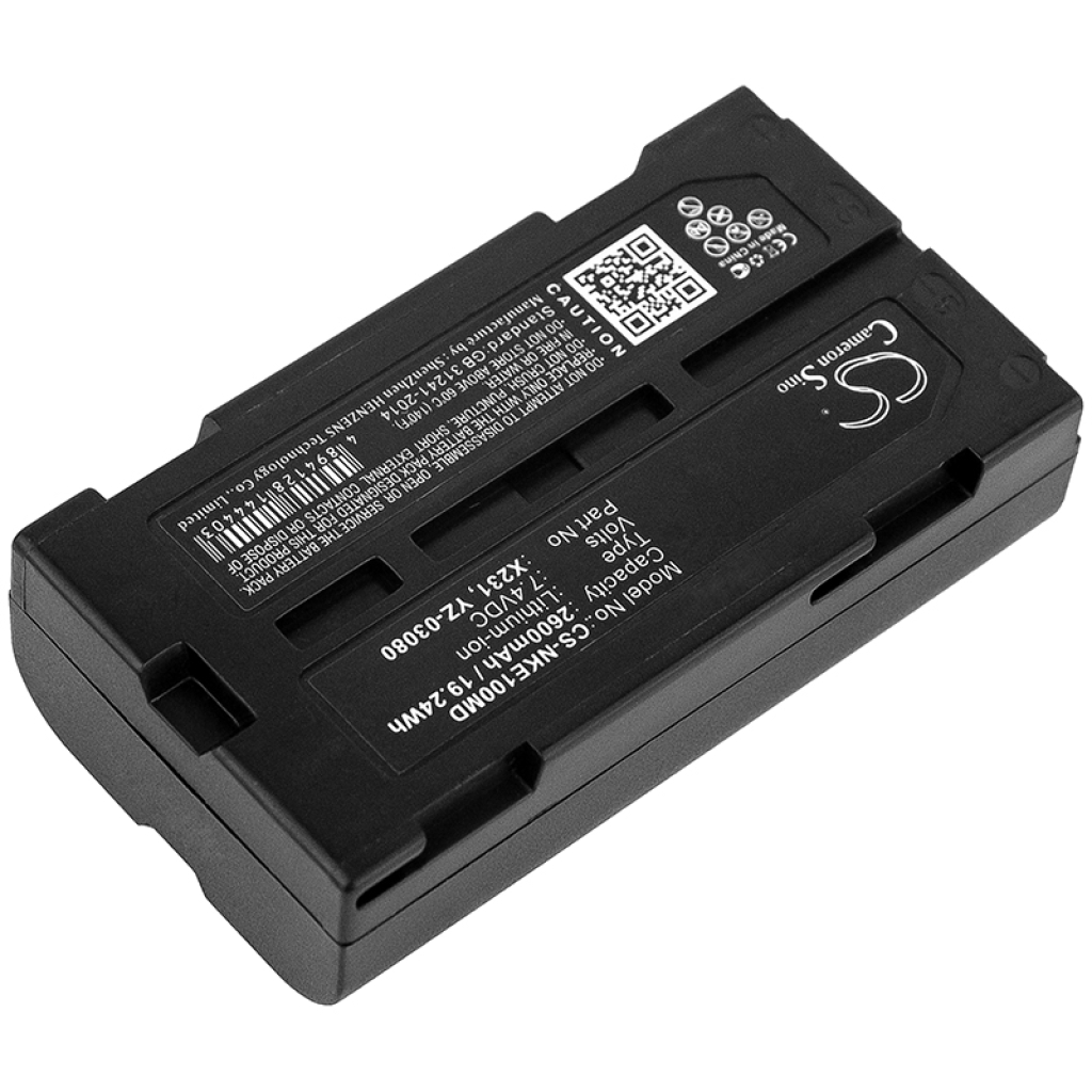 Yhteensopiva akun vaihto Nihon Kohden X231,YZ-03080
