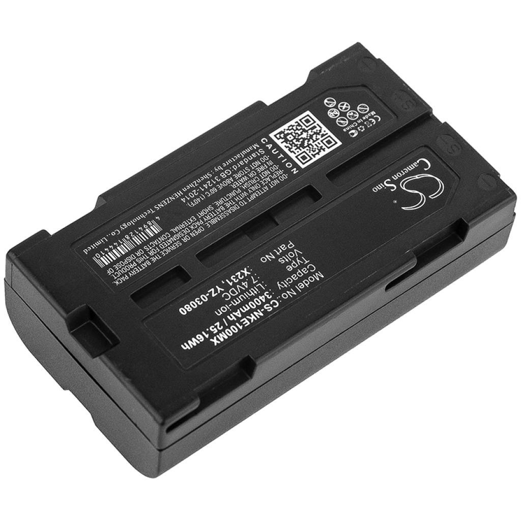 Yhteensopiva akun vaihto Nihon Kohden X231,YZ-03080