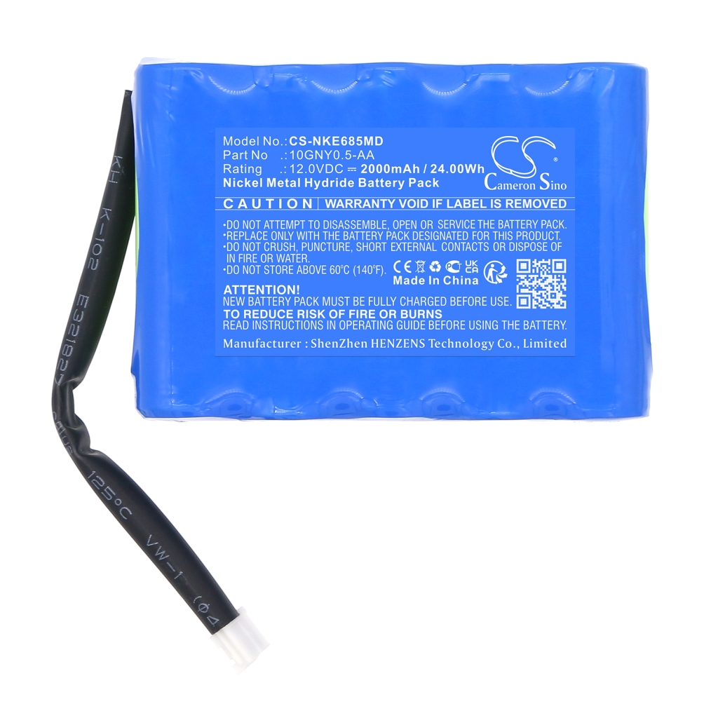 Akku Korvaa 10GNY0.5-AA