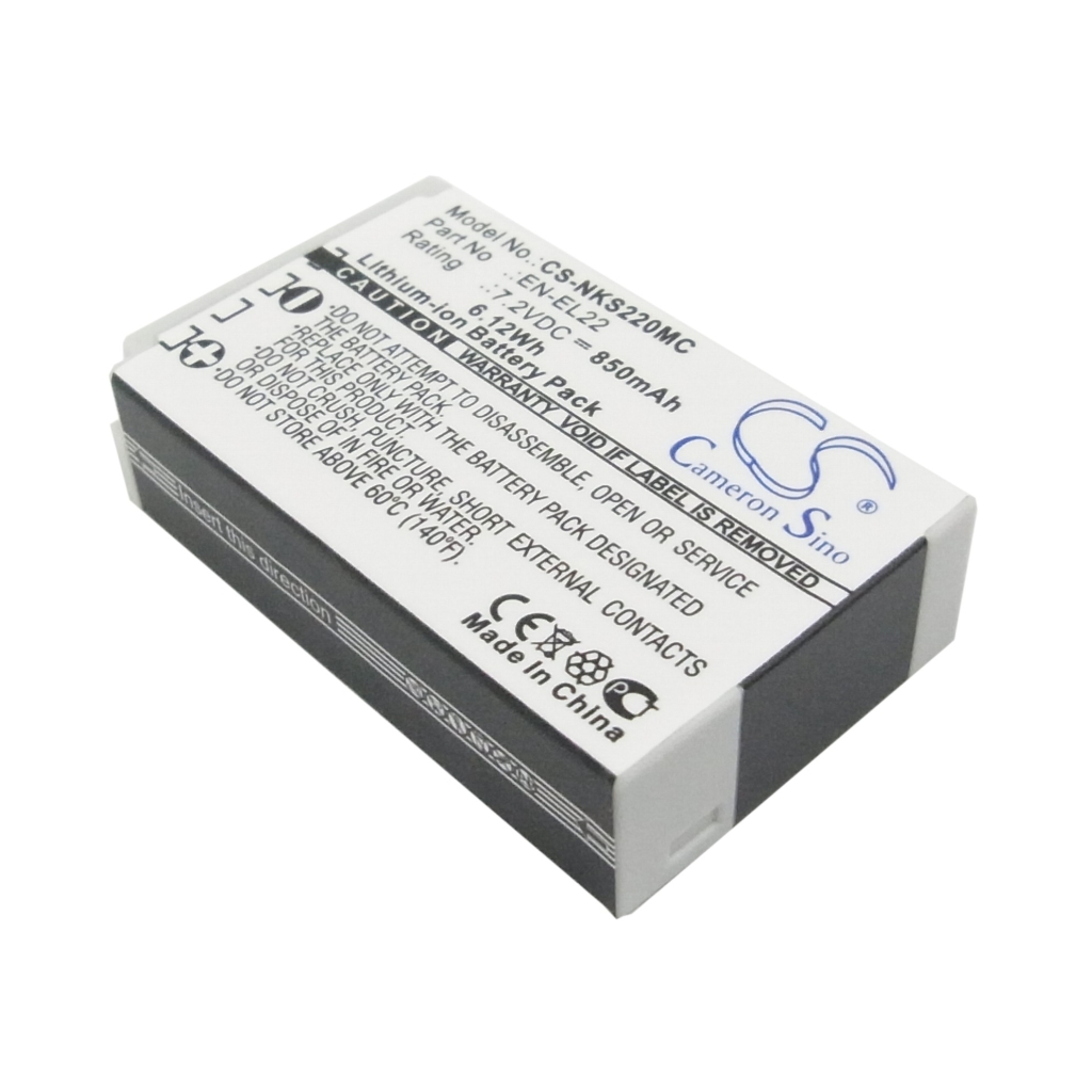 Kameran akku Nikon 1 S2 (CS-NKS220MC)