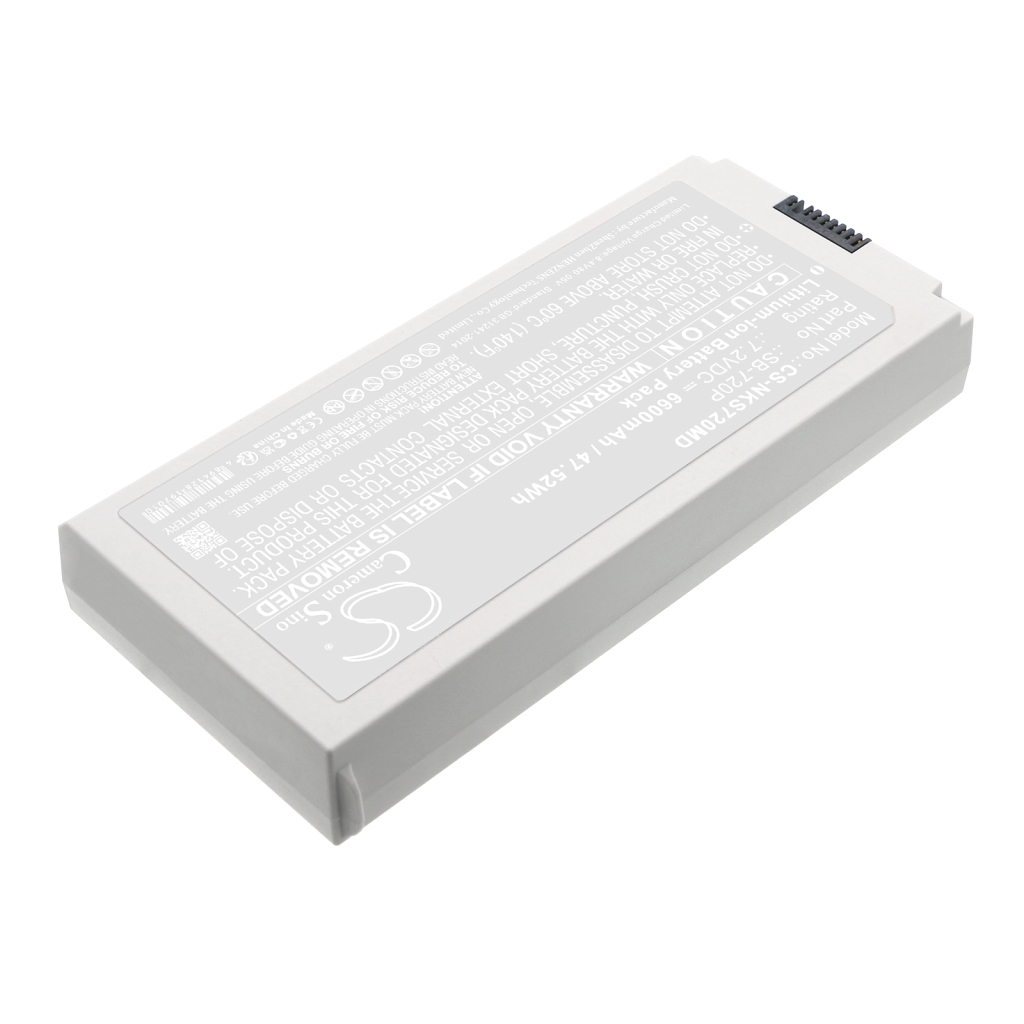 Akku yhteensopiva Nihon Kohden CS-NKS720MD