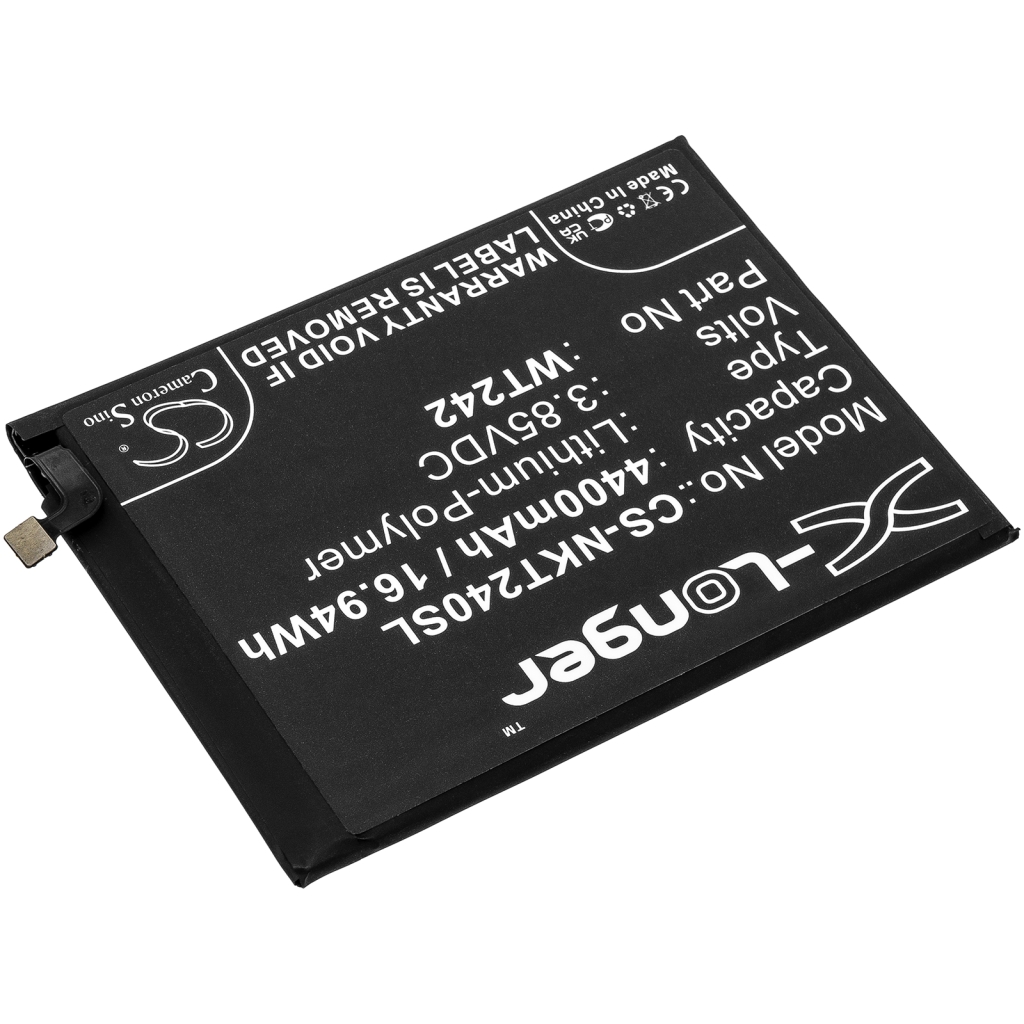 Yhteensopiva akun vaihto Nokia WT242