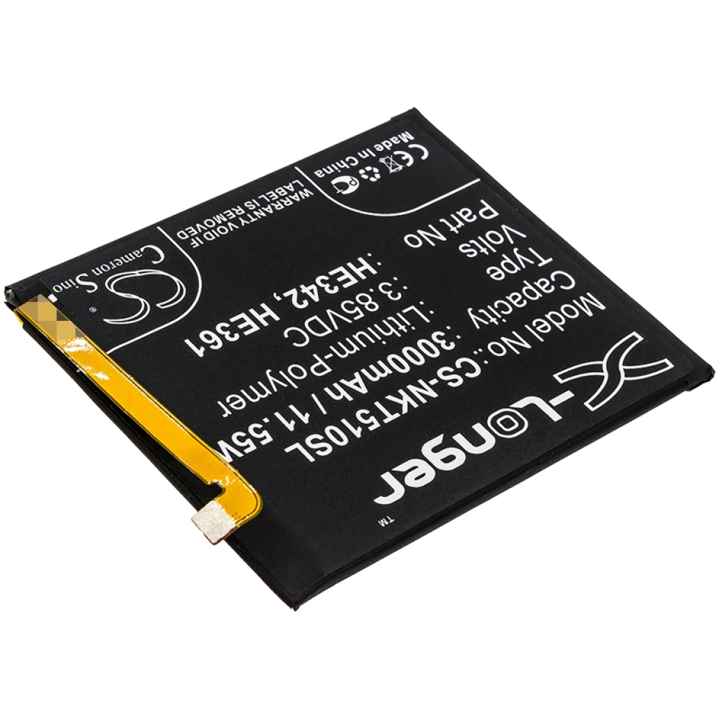 Yhteensopiva akun vaihto Nokia HE342,HE361