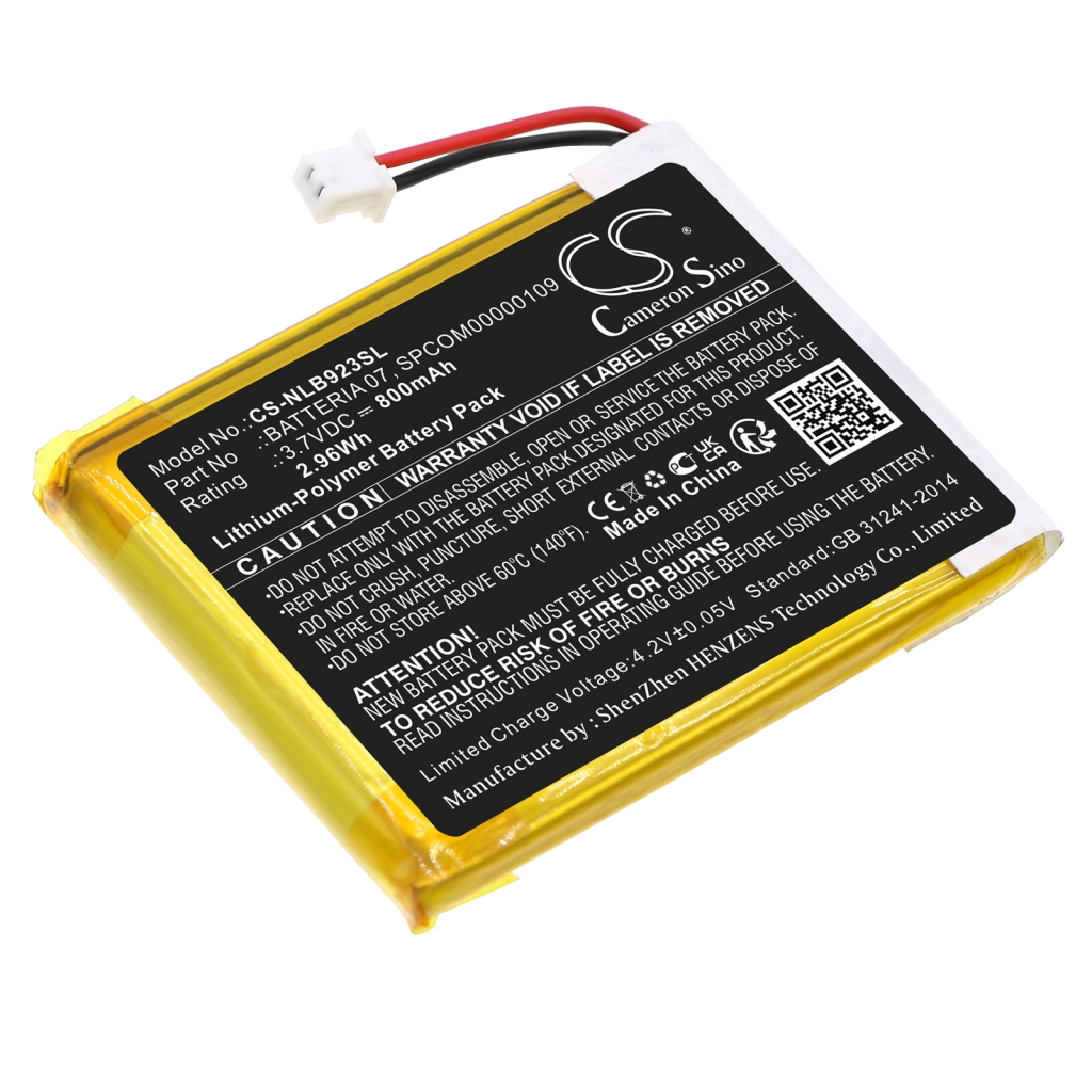 Langattoman kuulokkeen akku Nolan N-COM B902 R (2023) (CS-NLB923SL)