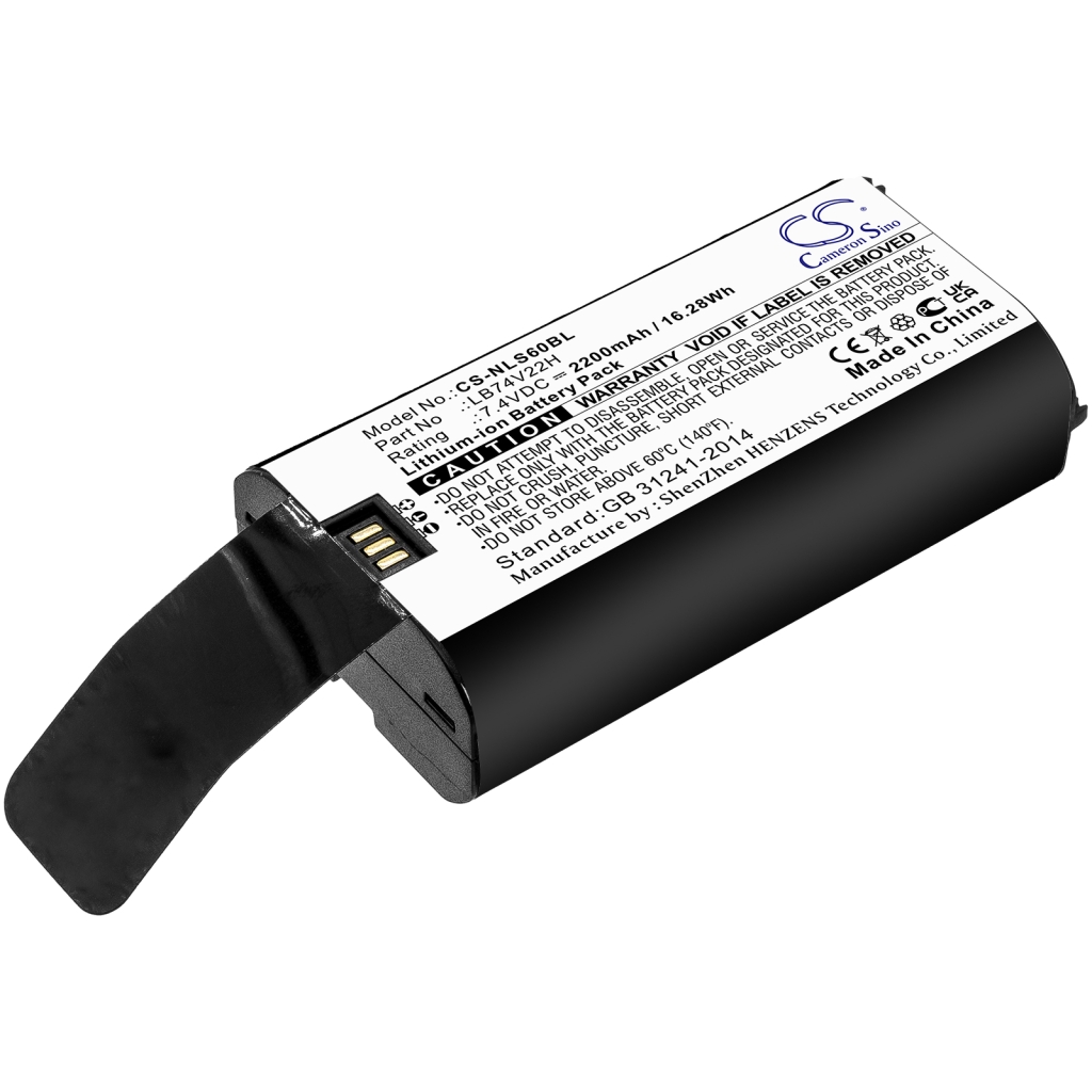 Yhteensopiva akun vaihto Newland LB74V22H
